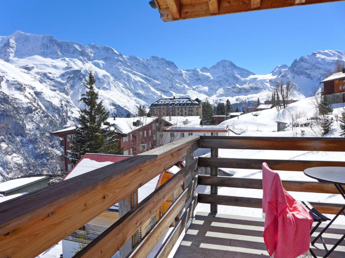 Apartment Gloria Sued By Interhome Mürren Eksteriør billede